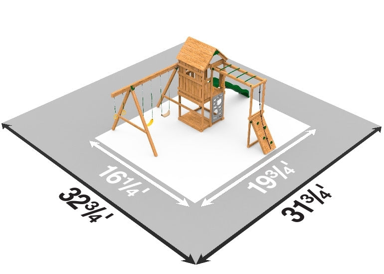 PlayStar Ridgeline Silver Playset β Factory Built