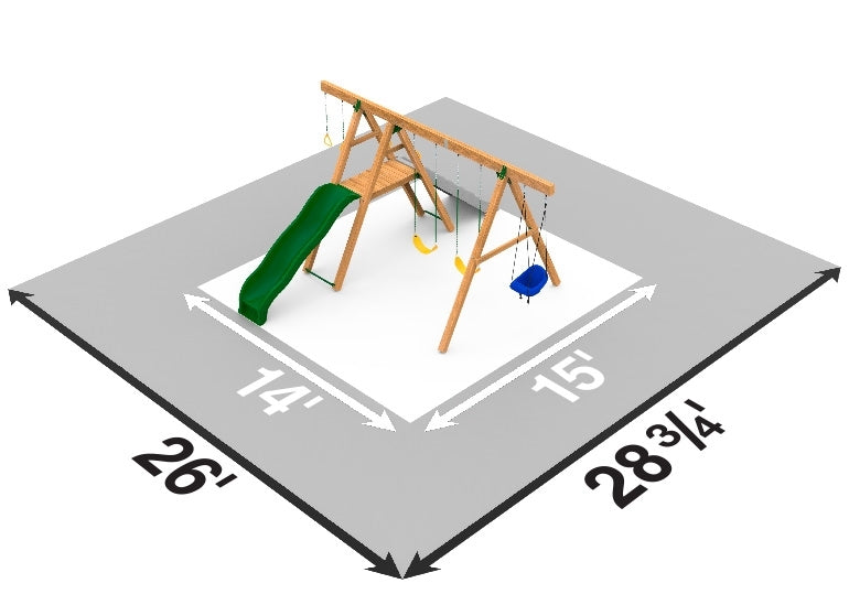 PlayStar Mesa Gold Playset – Factory Built