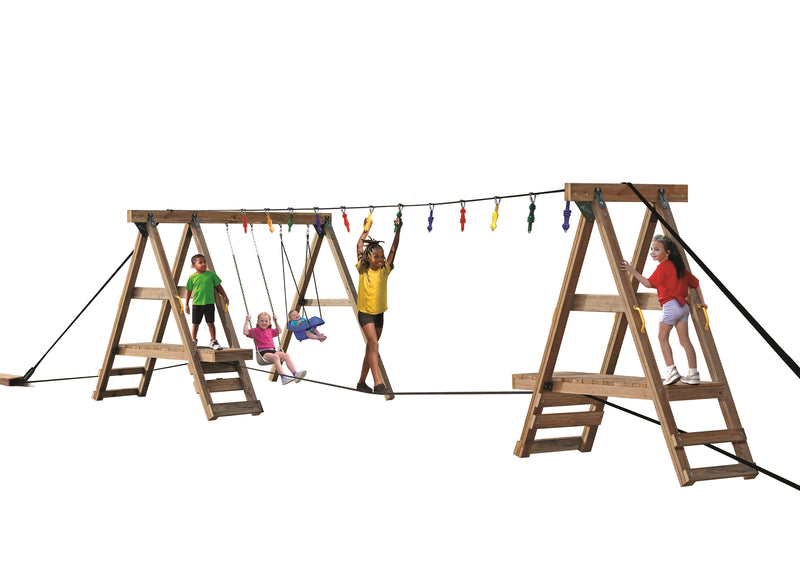 PlayStar Ninja Power Platform Gold Playset