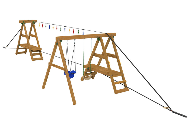 PlayStar Ninja Power Platform Gold Playset