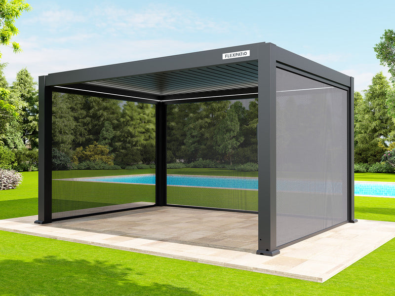 FlexPatio Motorized Roller Shades