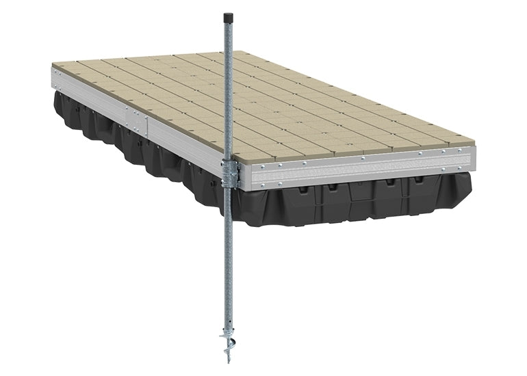 PlayStar Aluminum Floating Dock w/ Resin Top