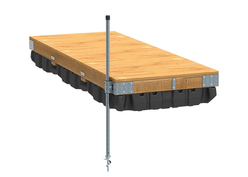 PlayStar Floating Wood Dock – 4' x 10'