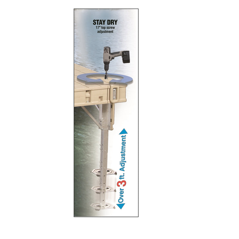 PlayStar Premium Roll-In Dock – 4' x 10'