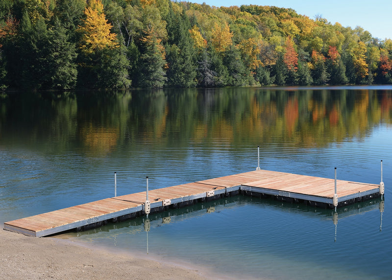 PlayStar Aluminum Floating Dock – 4' x 10'