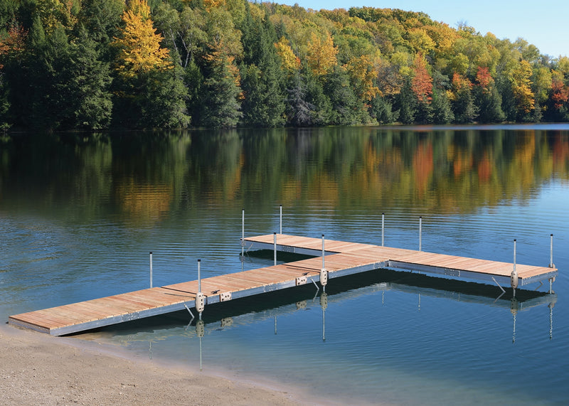 PlayStar Aluminum Roll-In Dock – 4' x 10'