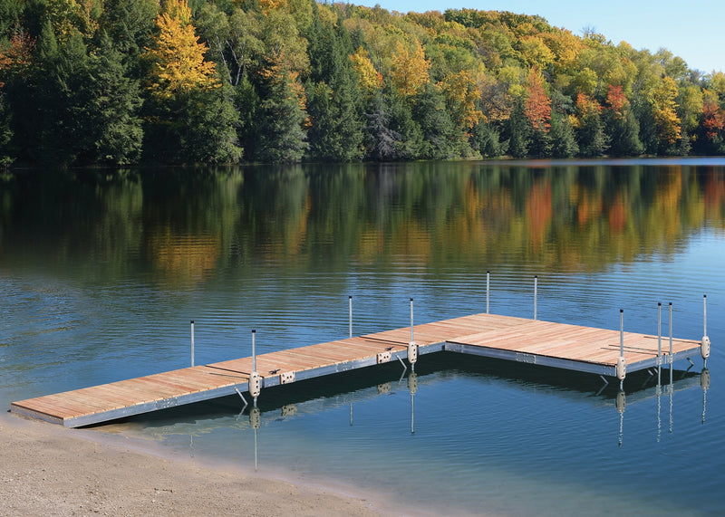 PlayStar Aluminum Roll-In Dock – 4' x 10'