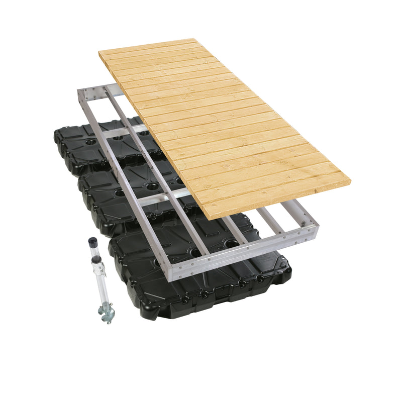 PlayStar Aluminum Floating Dock – 4' x 10'