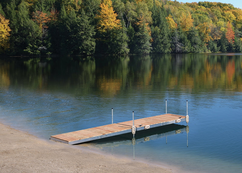 PlayStar Aluminum Stationary Dock – 4' x 10'