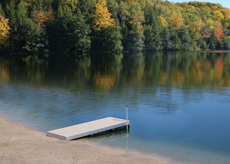 PlayStar Aluminum Floating Dock w/ Resin Top