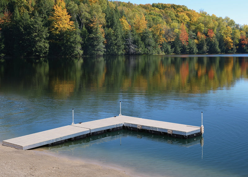 PlayStar Aluminum Floating Dock w/ Resin Top