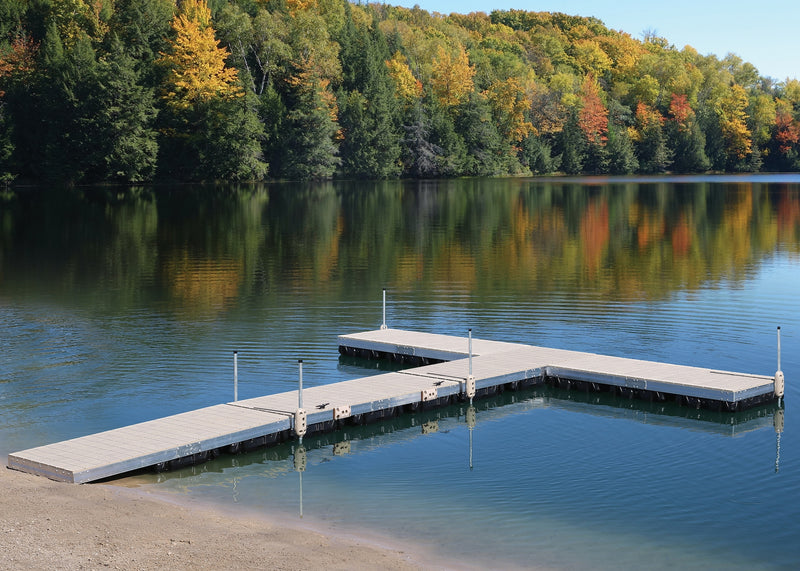 PlayStar Aluminum Floating Dock w/ Resin Top