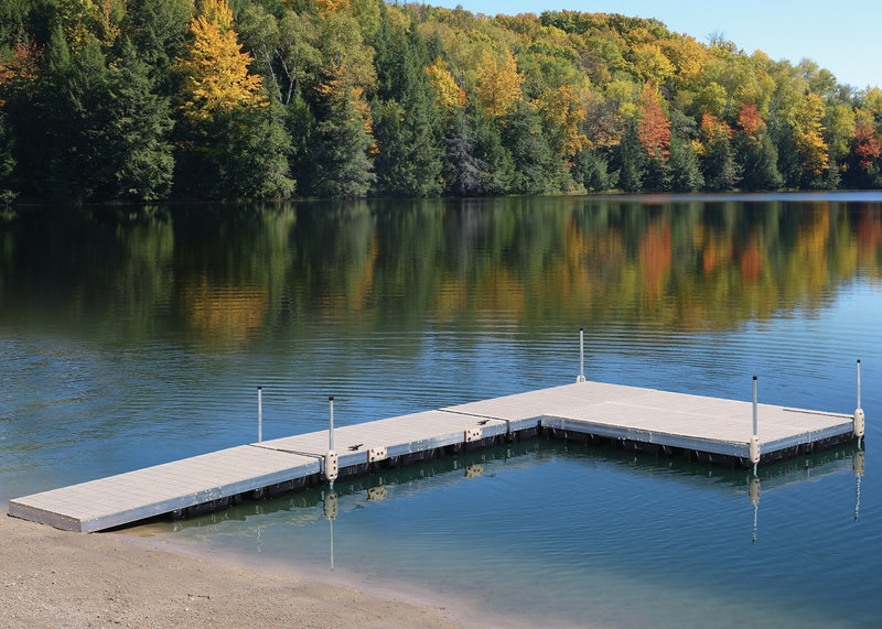 PlayStar Aluminum Floating Dock w/ Resin Top
