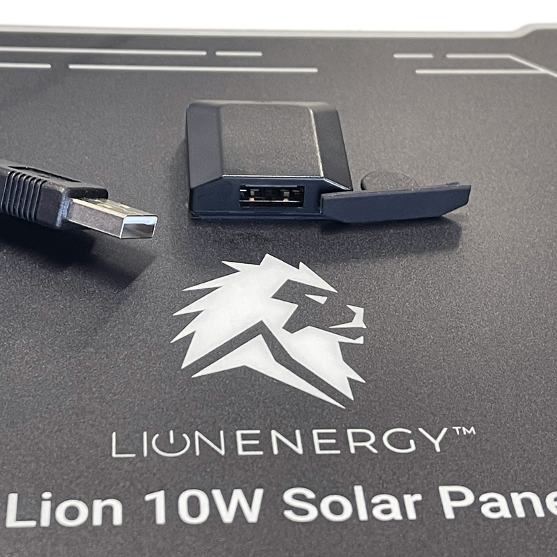 Lion Energy 10W Solar Panel – USB-A