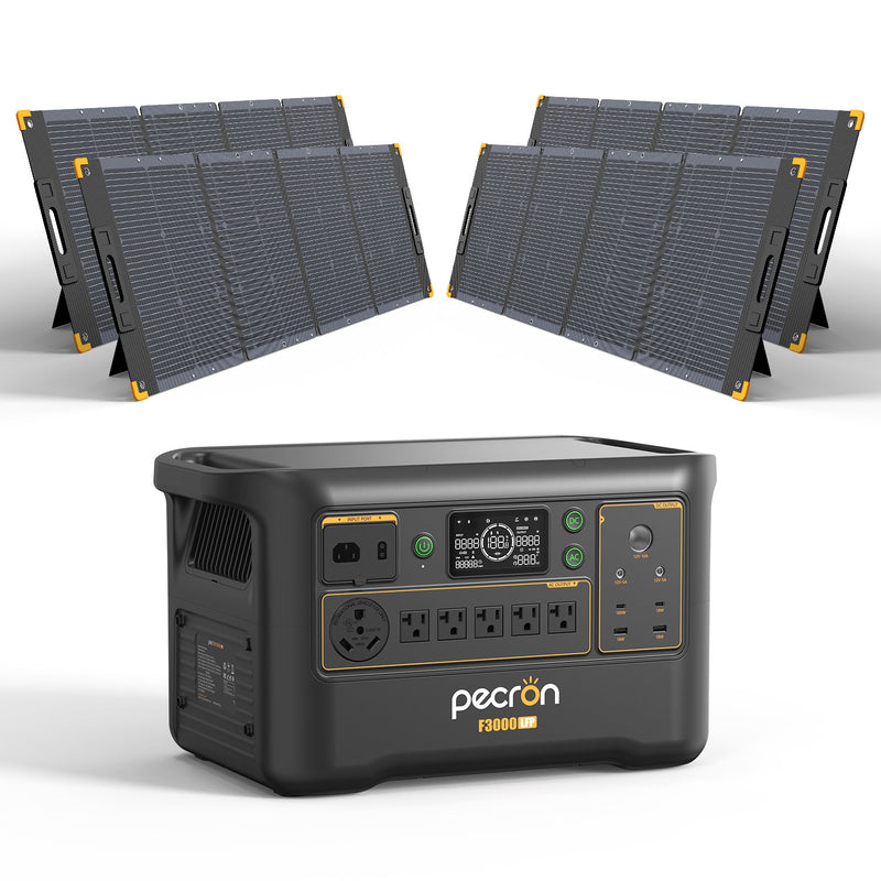 Pecron F3000LFP Portable Power Station – 3600W / 3072Wh