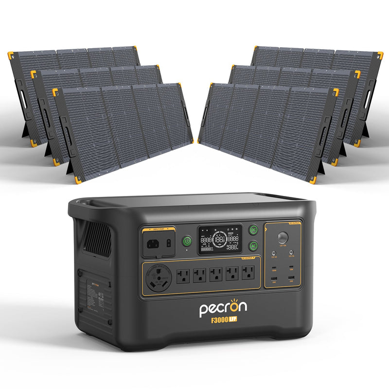 Pecron F3000LFP Portable Power Station – 3600W / 3072Wh