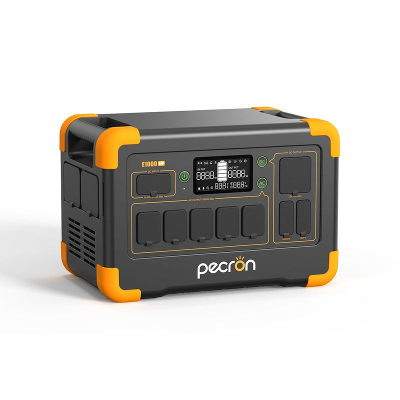 Pecron E1000LFP Portable Power Station – 2000W / 1024Wh