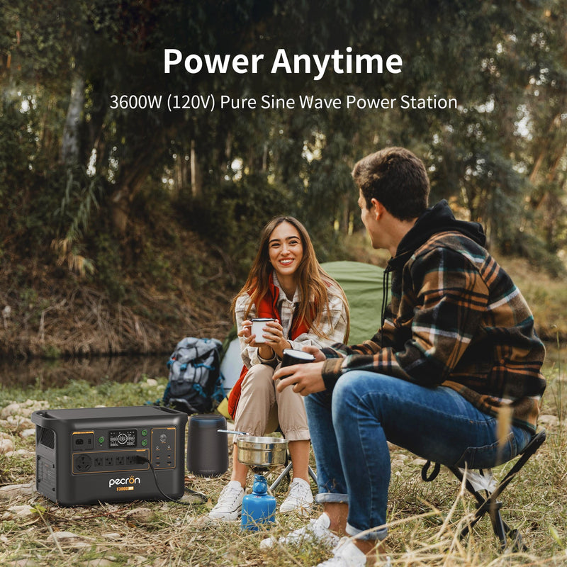 Pecron F3000LFP Portable Power Station – 3600W / 3072Wh