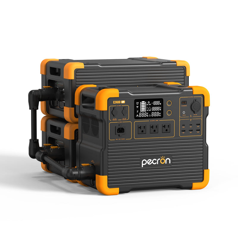 Pecron E2400LFP Portable Power Station – 2400W / 2048Wh