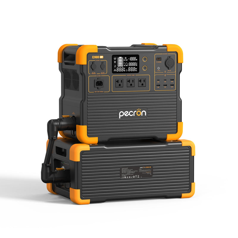 Pecron E2400LFP Portable Power Station – 2400W / 2048Wh