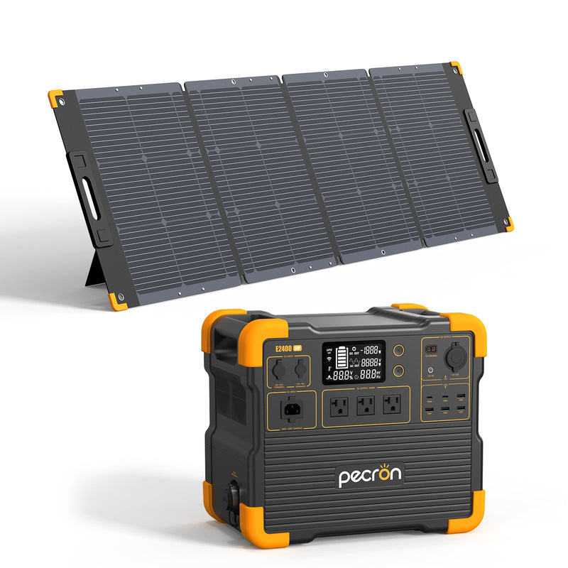 Pecron E2400LFP Portable Power Station – 2400W / 2048Wh