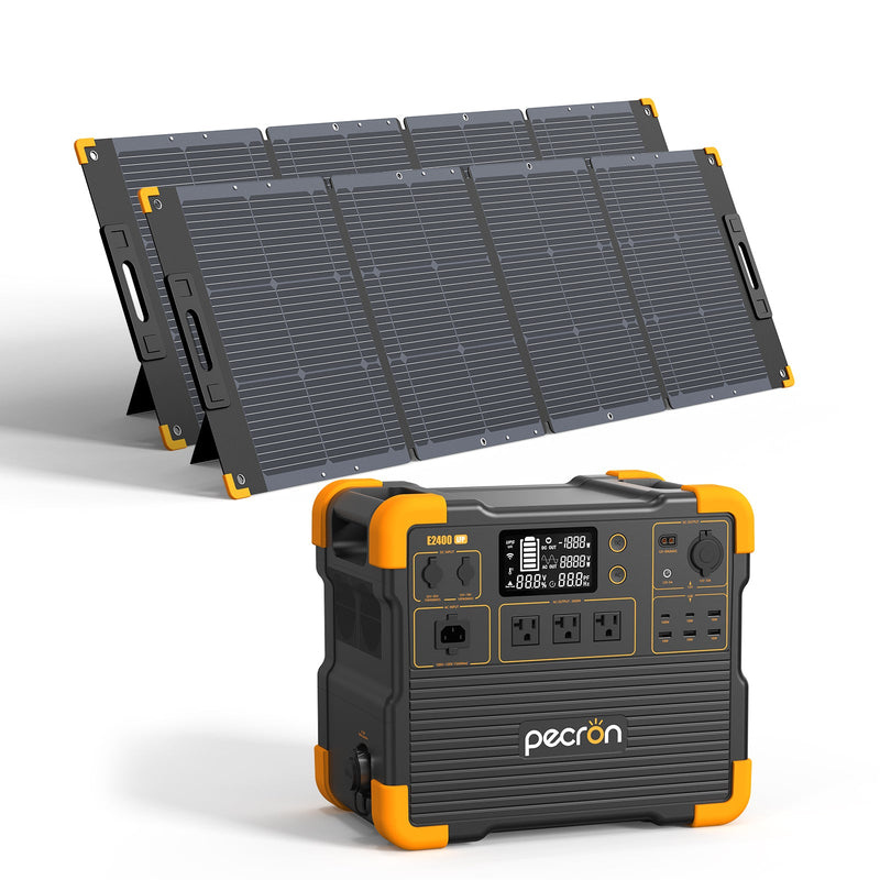 Pecron E2400LFP Portable Power Station – 2400W / 2048Wh