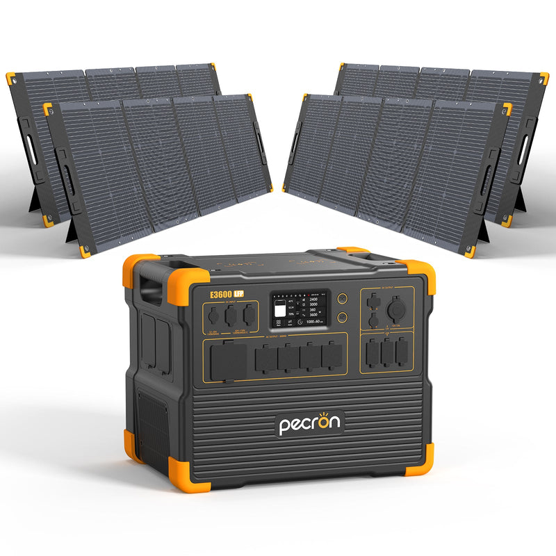 Pecron E3600LFP Portable Power Station – 3600W / 3072Wh