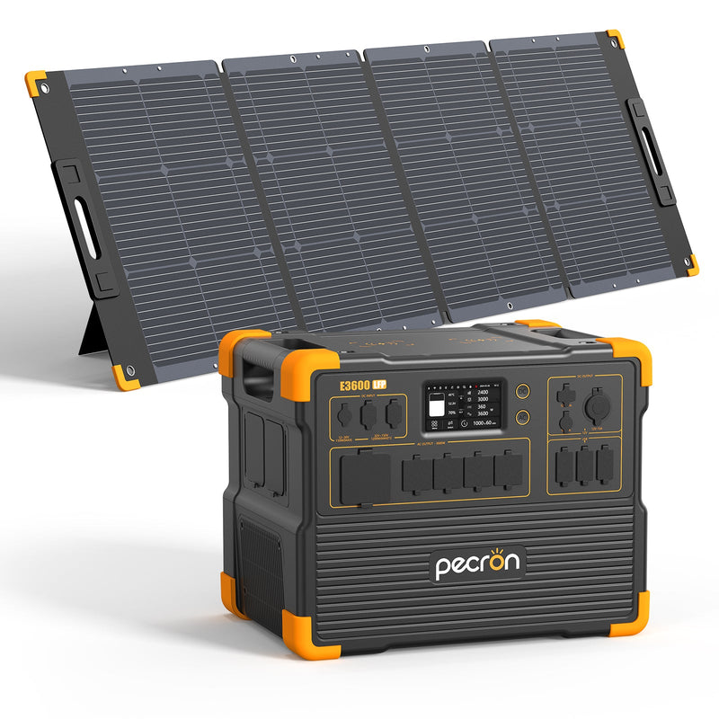 Pecron E3600LFP Portable Power Station – 3600W / 3072Wh