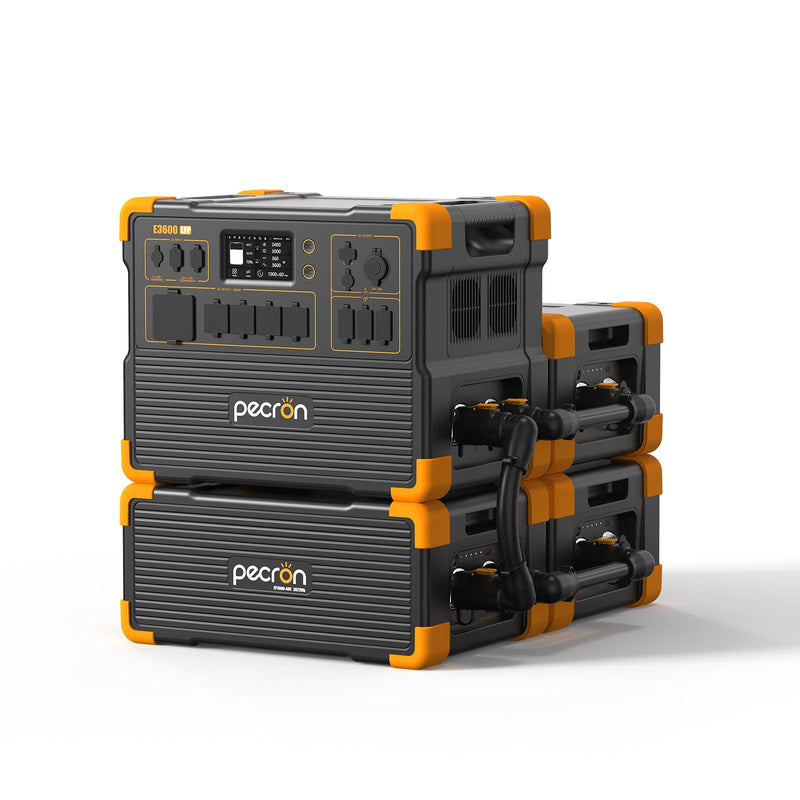 Pecron E3600LFP Portable Power Station – 3600W / 3072Wh