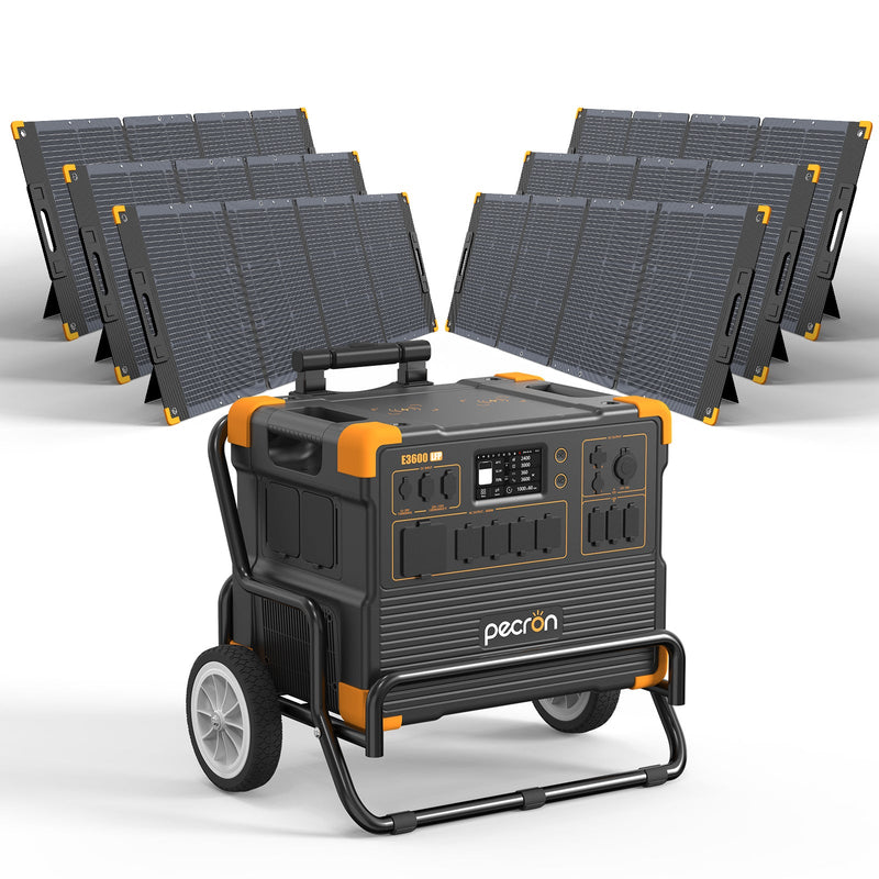Pecron E3600LFP Portable Power Station – 3600W / 3072Wh