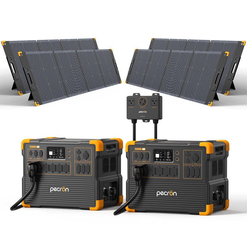 Pecron E3600LFP Portable Power Station – 3600W / 3072Wh