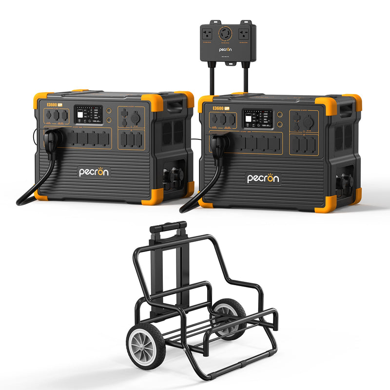 Pecron E3600LFP Portable Power Station – 3600W / 3072Wh