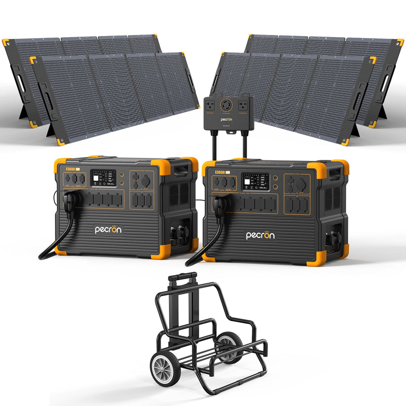 Pecron E3600LFP Portable Power Station – 3600W / 3072Wh