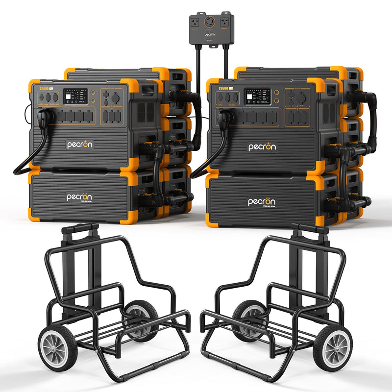 Pecron E3600LFP Portable Power Station – 3600W / 3072Wh