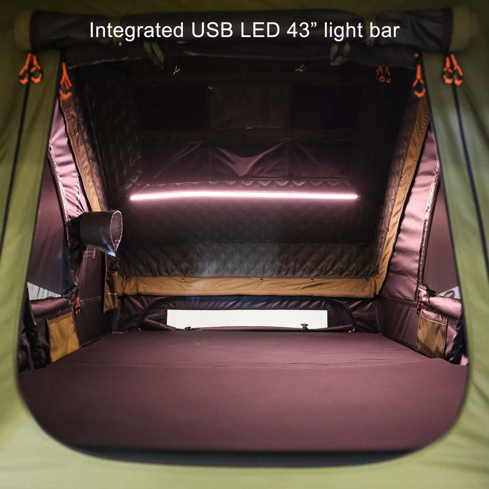 23ZERO Armadillo Horizon 3 Hardshell Rooftop Tent (Left‑Side Entry)