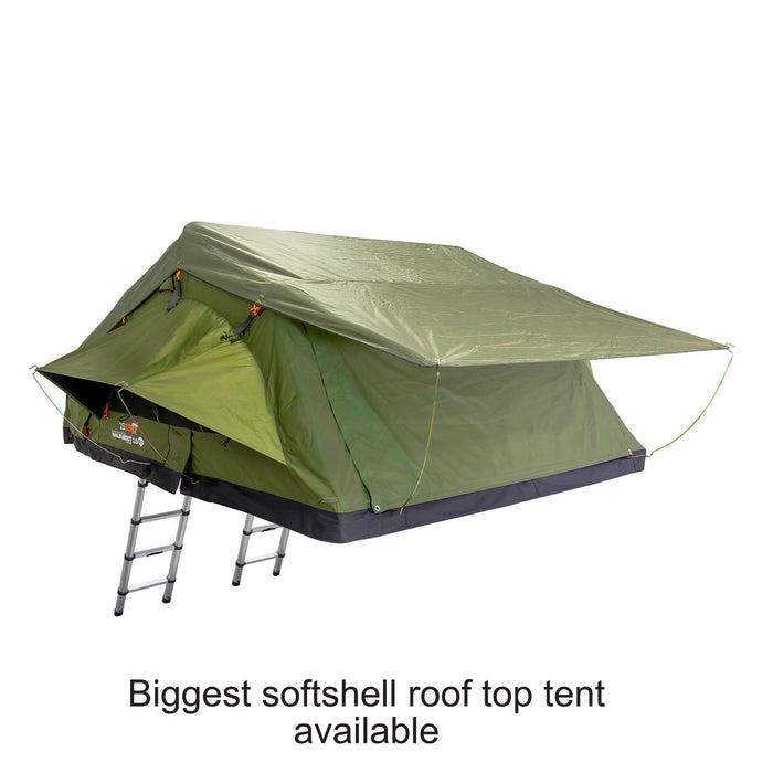 23ZERO Walkabout 87 2.0 Soft‑Shell Roof Top Tent (Now with Heater/Cooler Port)