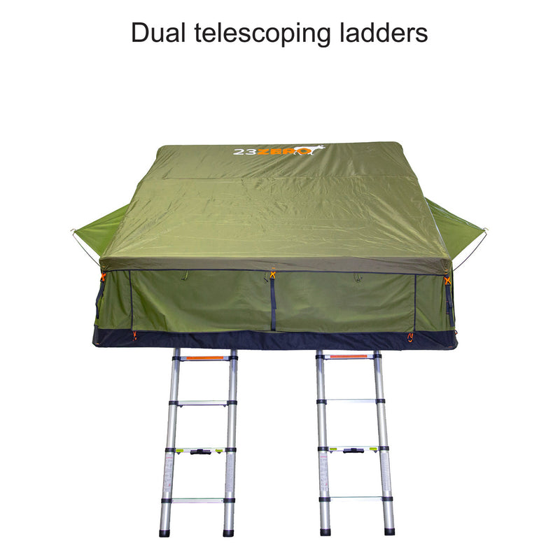 23ZERO Walkabout 87 2.0 Soft‑Shell Roof Top Tent (Now with Heater/Cooler Port)