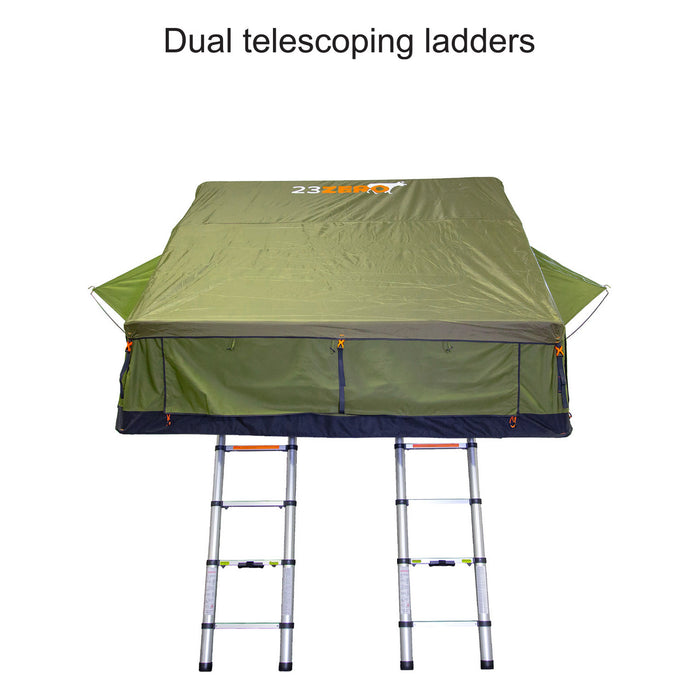 23ZERO Walkabout 87 2.0 Soft‑Shell Roof Top Tent (Now with Heater/Cooler Port)