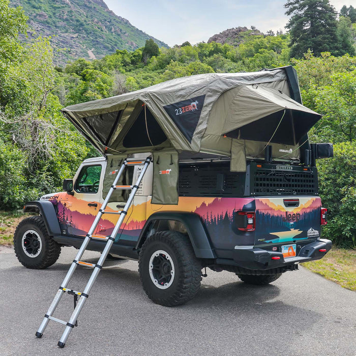 23ZERO Armadillo A2 Hardshell Rooftop Tent (Right‑Side Entry)