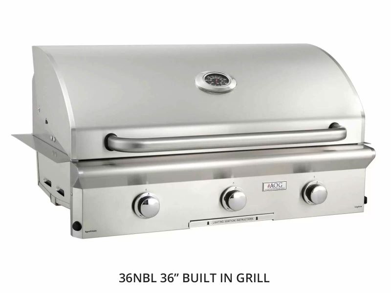 American Outdoor Grill (AOG) 35” x 82” Contemporary Pre-Fab Island