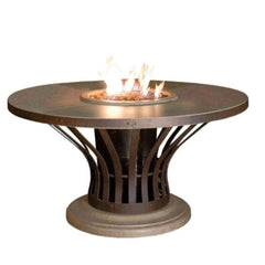 American Fyre Designs Fiesta 54-Inch Round Dining Height Fire Table