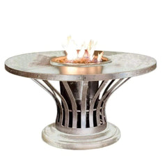 American Fyre Designs Fiesta 54-Inch Round Dining Height Fire Table