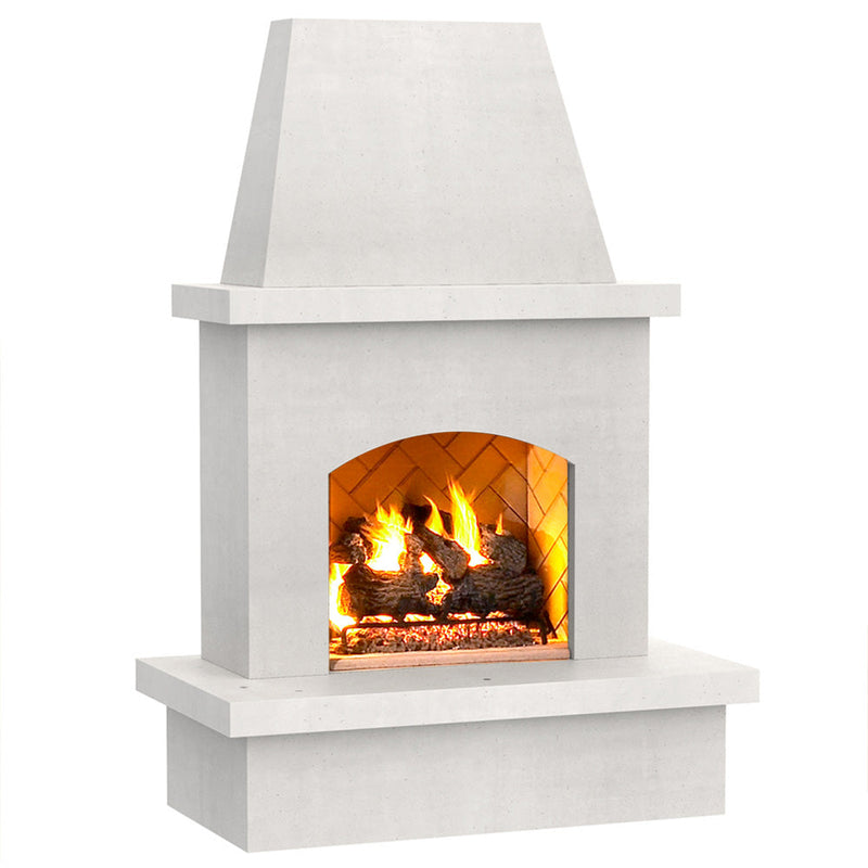 American Fyre Designs Contractor’s Model Outdoor Gas Fireplace