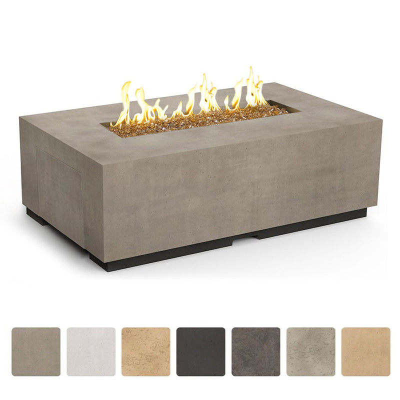 American Fyre Designs Legend LP Select 60-Inch Rectangular Fire Table
