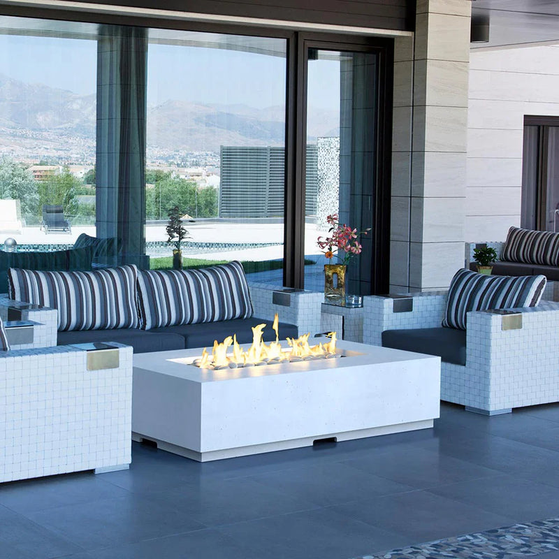 American Fyre Designs Legend Long LP Select 72-Inch Rectangular Fire Table