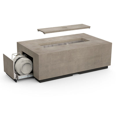 American Fyre Designs Legend LP Select 60-Inch Rectangular Fire Table