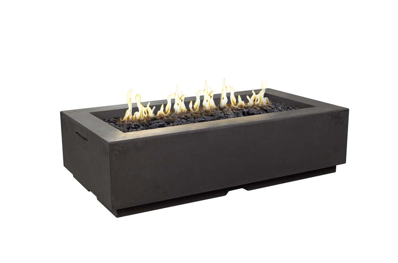 American Fyre Designs Louvre 56-Inch Rectangular Fire Pit