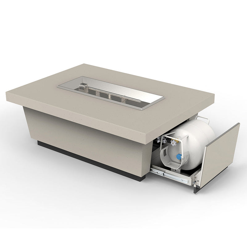 American Fyre Designs Contempo 52-Inch LP Select Gas Fire Table