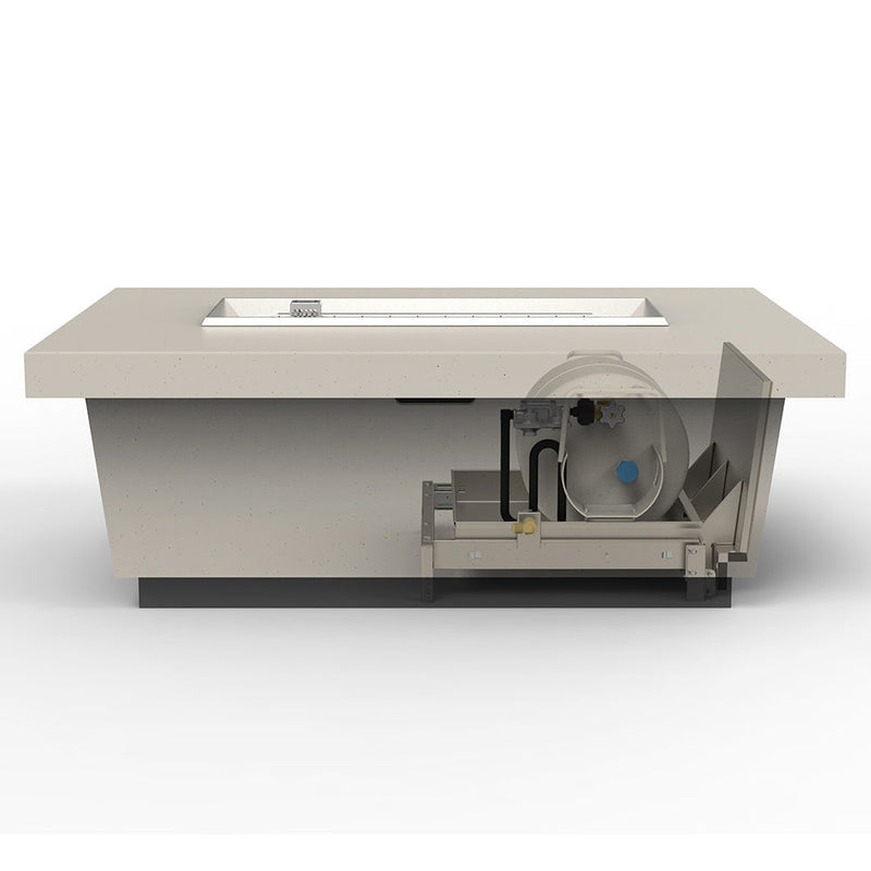 American Fyre Designs Contempo 52-Inch LP Select Gas Fire Table