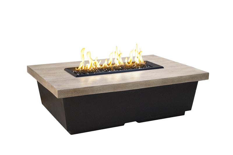 American Fyre Designs Contempo 54-Inch Reclaimed Wood Fire Table